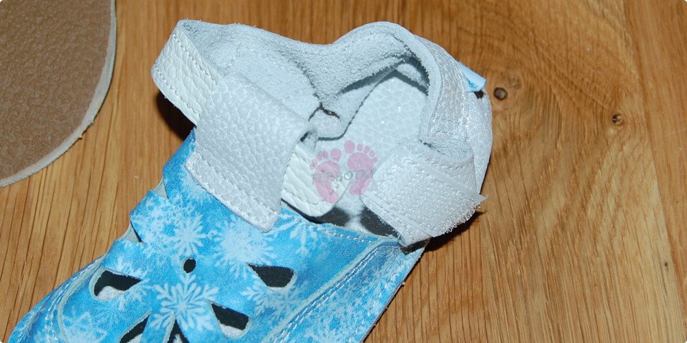 Baby Bare Shoes Top Stitch pohádková edice, Snowflakes